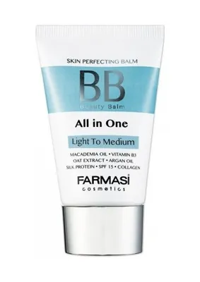 Farmasi BB Krem 02 Light To Medium 50 ml Nemlendirici Etki ile Kolajen İçeren Krem