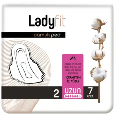 Lady Fit Ladyfit Pamuk Ped Uzun (İç Adet 7 Adet)