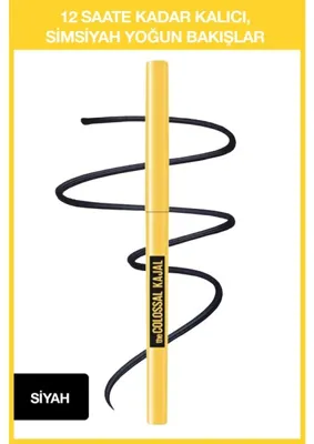 Maybelline New York The Colossal Kajal Siyah Göz Kalemi