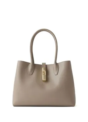 Furla Açık Bej Kadın Deri Çanta