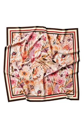 Braelyn London Apricot Sonata Twill İpek Kadın Eşarp 