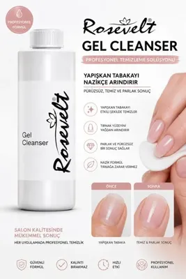 ROSEVELT Kalıcı Oje Protez Tırnak Yapışkan Silici 250 ml