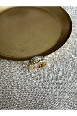 ringbox Çift Renkli Mat Dokulu Yüzük