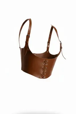 Angels Passion Siyah Kadın Kemer Korse Body Harness Geniş Bağlamalı Omuz Askılı Beli Vurgulayan Aksesuar.