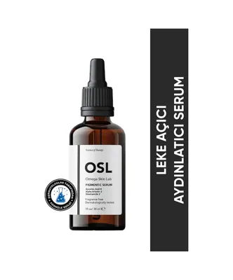 OSL Omega Skin Lab Leke Açıcı Ve Aydınlatıcı Pigment C Serum 30 ML