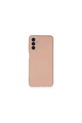 YUZEM Samsung Galaxy A14 4G Kılıf Nano içi Kadife Silikon - Pudra