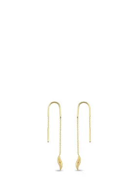 Orena Jewelry Niva Sallantılı 14 Ayar Altın Kadın Küpe