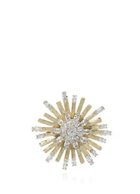 Beymen Collection Gold Taşlı Kadın Broş