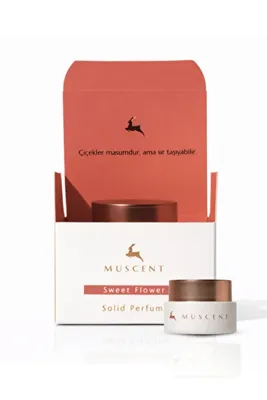 MUSCENT Sweet Flower Solid Krem Parfüm