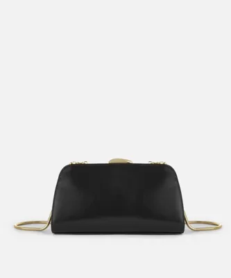 İpekyol Deri görünümlü zincir askılı clutch