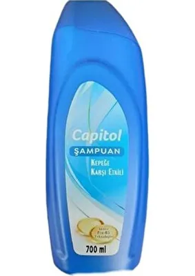 Capitol Kepeğe Karşı Etkili Sülfatsız Şampuan 700 ml Tüm Saç Tipleri İçin Özel Formül
