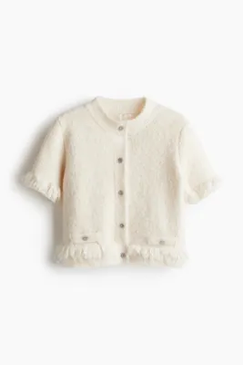 H&M Bukle Triko Hırka