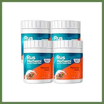 Bezos Glegnd Turquoise Tüylere Krem Doros927000367 4lü Birden Ceviz & Ceviz Sütü Russ Merhemi 50 Ml Agc