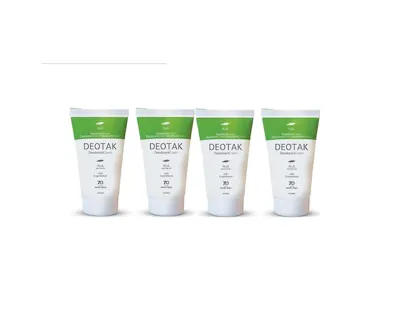 Deotak Plus Unisex Krem Deodorant 4 x 35 ML
