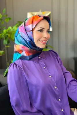Armine İpek Eşarp - 9014D-55 - Sura