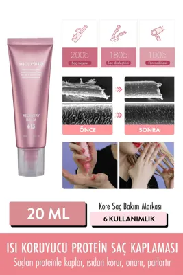 Moremo [mini Boy] Recovery Balm B (KORENDY) Saçları Isıdan Koruyucu Protein Kaplayıcı Balm 20ml