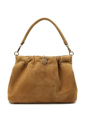 Etro Vela Soft Camel Kadın Süet Çanta