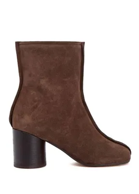 MM6 Maison Margiela Koyu Kahverengi Kadın Süet Bot