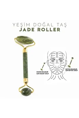 Zeynep Büyükbay Yeşim Taşı Yüz Masaj Aleti Jade Roller