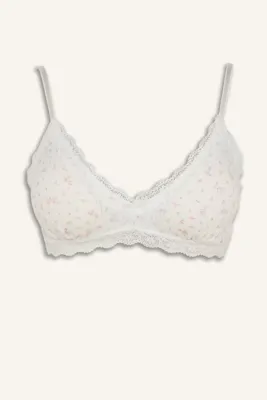Defacto Dantel Detaylı Çıkarılabilir Kap Pedli Bralet