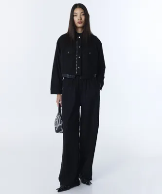 Twist BRODE DANTEL WIDE LEG PANTOLON