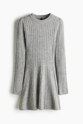H&M Lastik Örgülü Elbise