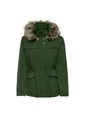 ONLY Yeşil Kadın Mont ONLNEWSTARLINE AW PARKA CC OTW