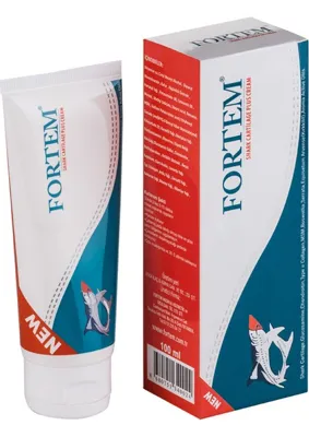 FORTEM Shark Cartilage Plus Krem 100 ml Nemlendirici Etkili Unisex Vücut Bakım Ürünü