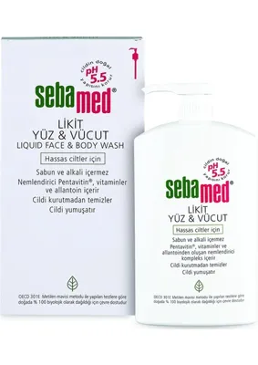 Sebamed Yüz ve Vücut Temizleyici Likit 1000ML (4 Lü Set)