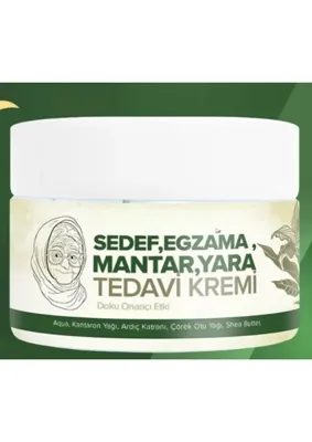 Sedef Gülsüm Anneden Doğanın Şifası Sedef Eqzama Kremi