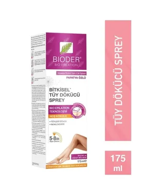 Diğer Bioder Bitkisel Tüy Dökücü Sprey 175 Ml - Kadın 10'li Paket