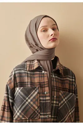 Fresh Scarfs Pamuk Crash Şal Vizon