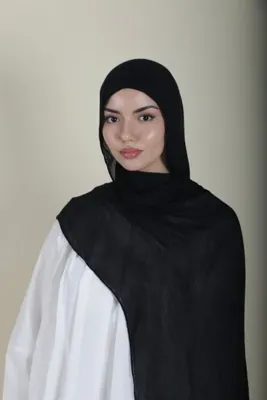 Loaloatr Modal Şal Siyah