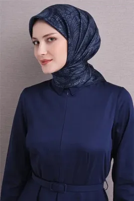 ARMİNE %100 SURA İPEK EŞARP 9640D (S)-80