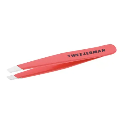 Tweezerman Mini Slant Tweezer Geranium Cımbız Mercan