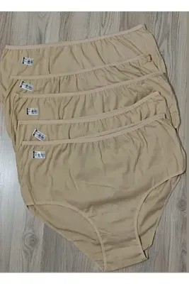 unishe Maxi En Büyük Battal Boy Bato Kadın Külot 5li