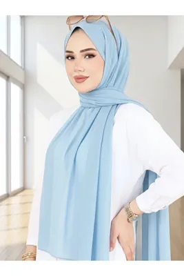 asia collection DÜZ ŞİFON ŞAL