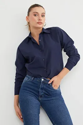 Fulla Moda Basic Düğmeli Gömlek