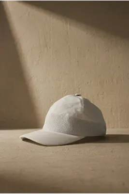 OnMyHead Unisex Spor Fileli Merserize Tenis Şapkası Yazlık Beyaz