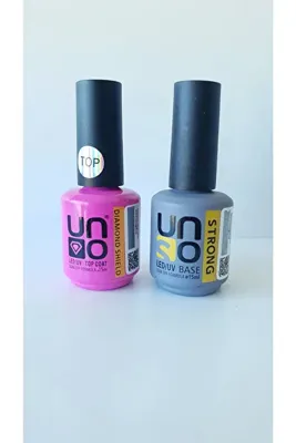 Fontenay Diamond Shield Top Coat 15ml / Strong Base Coat 15ml