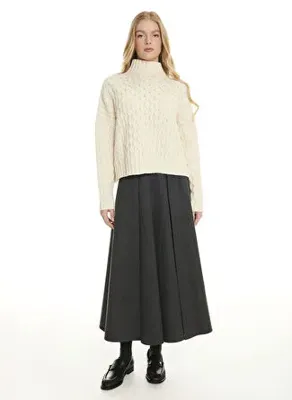 Ted Baker Antrasit Kadın Etek TBWRSK3004