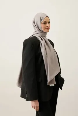 Modakaşmir Zikzak Desen İpeksi Jakar Şal