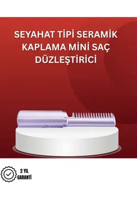 NW NessiWorld Isıtmalı Saç Düzleştirici Fırça – Kablosuz Ve Hafif Tasarım
