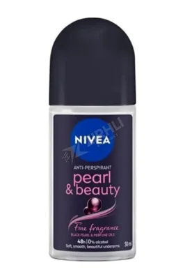 Üad 2 Adet Nivea Roll-on Pearl & Beauty Kadın Black 50 Ml