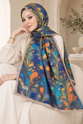 Big ModaEbrar Desenli Soft Şal - 023