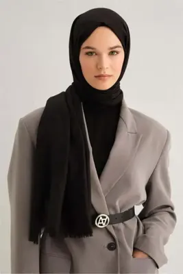 Armine Viscon Kare Desen Şal 05
