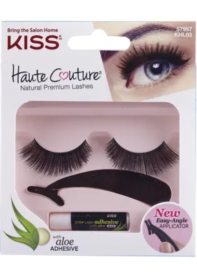 Kiss KHL03GT Haute Couture Single Krem Saç Boyası Lashes-Lust 1 Takma Kirpik (1 Çift)