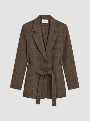 LCW STUDIO Ekose Kadın Blazer Ceket
