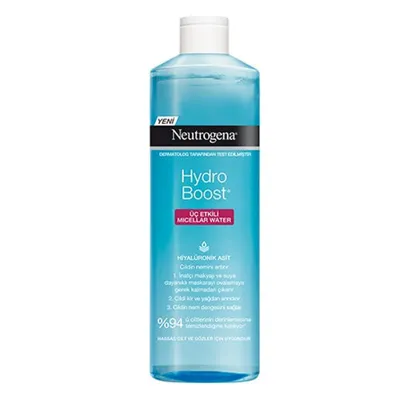 Neutrogena Hydro Boost Üç Etkili Micellar Makyaj Temizleme Suyu 400 ml