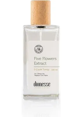 BLACK Bee 5 Çiçek Detoks Yüz Toniği 100 ml | Siyah Arı Balı ile Cilt Sıkılaştırıcı ve Ya